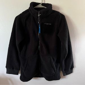 Columbia Youth Black Zip-up Jacket